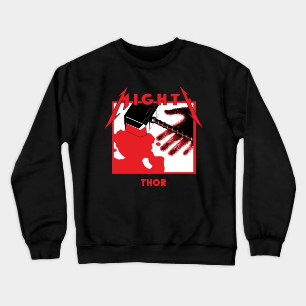 Mighty Thor Crewneck Sweatshirt by Parin